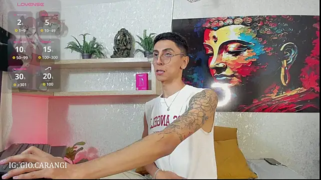Show modela Gio_carangi na web-kameri