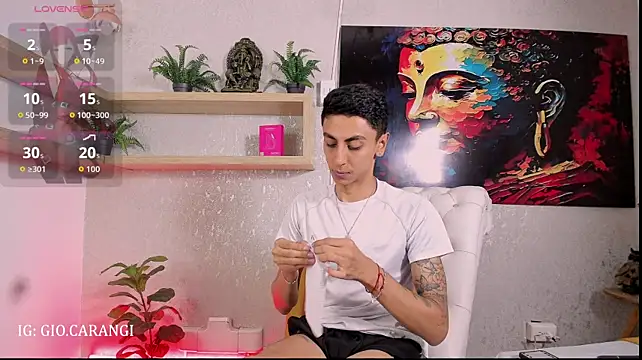 Gio_carangi Adlı Modelin Web Kamerası Şovu