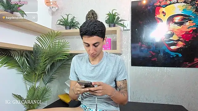 Gio_carangi webkamerás műsora