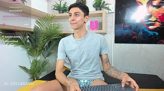 Gio_carangi Adlı Modelin Web Kamerası Şovu