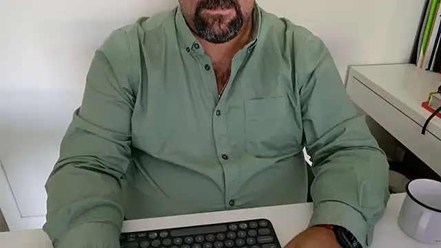 Show de BearOfficer na webcam