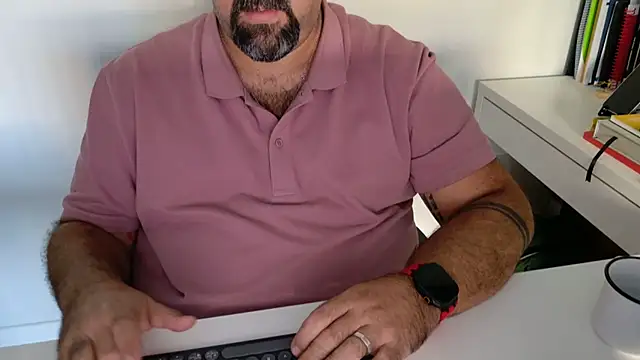 Show de BearOfficer na webcam