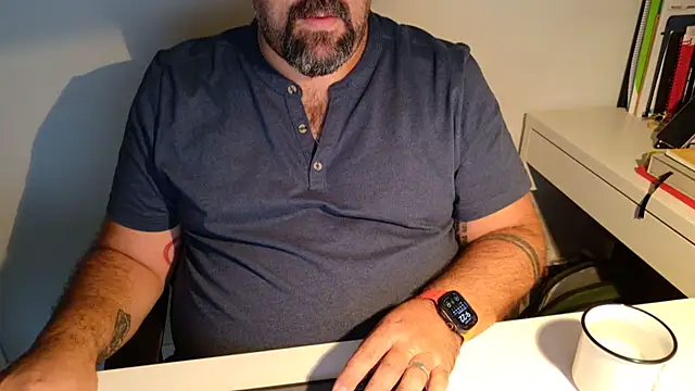 הופעת וובקאם של BearOfficer