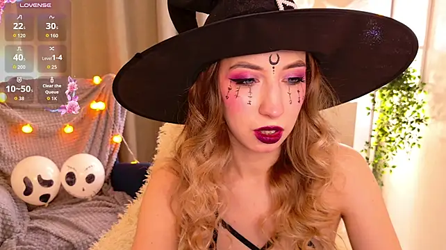 Show de ShadowSparkle na webcam