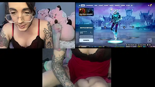 Show Webcam de LiliEvil69