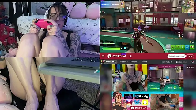 Show modela LiliEvil69 na web-kameri