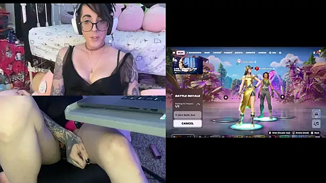 Show Webcam de LiliEvil69