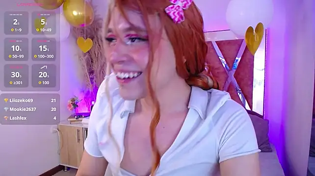 Lizza_Jonesn Webbikameraesitys