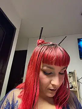 Amelie-RedHoney élő XXX-chatje