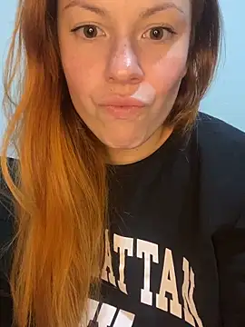 Show de gingerninna na webcam