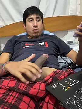Show de Adanxho na webcam