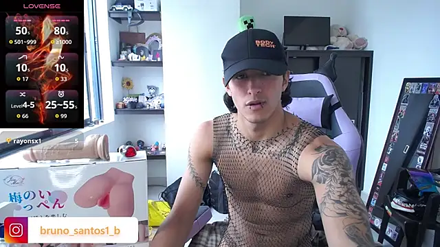 Bruno_santos1 Adlı Modelin Web Kamerası Şovu