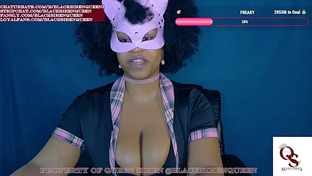 BlackSirenQueen Webcam show