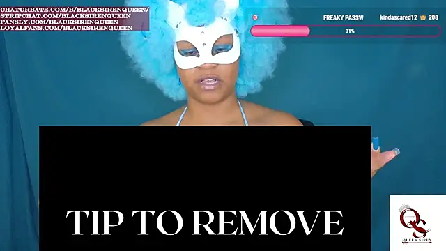 BlackSirenQueen: вебкам-шоу