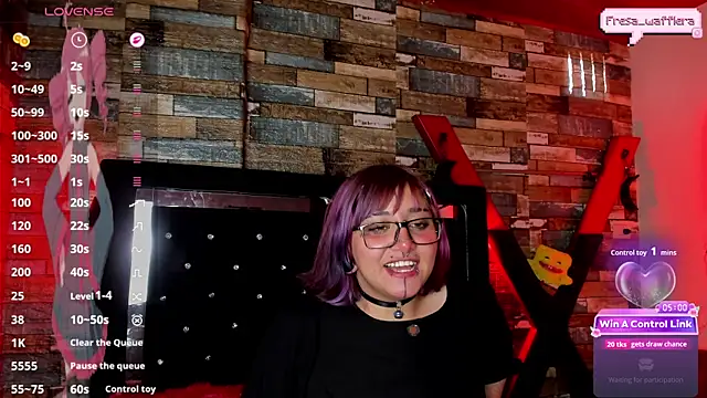 fresa_Wafflera Show in webcam