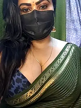 Anushka_flower webcam show