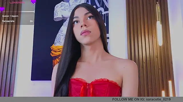 Sara_cutie_n Webbikameraesitys