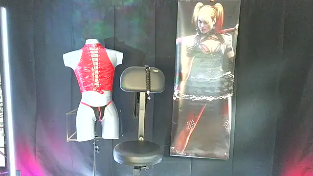 thehornybowtien Webbikameraesitys