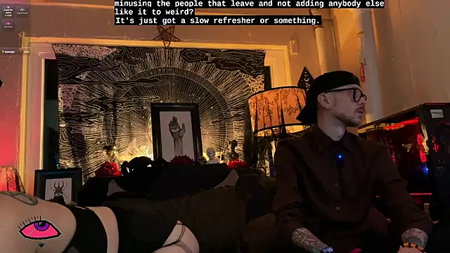 Show de webzandkordz na webcam