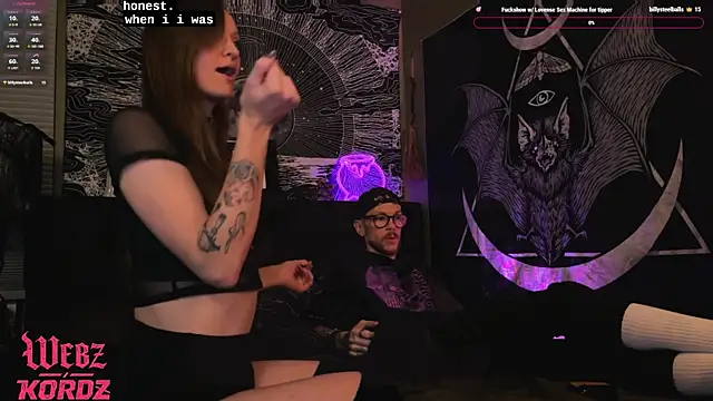 webzandkordz webcam show