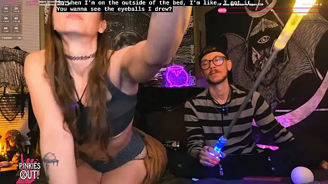 Show de webzandkordz na webcam