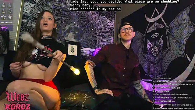 webzandkordz webcam show