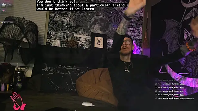 webzandkordz webkamerás műsora