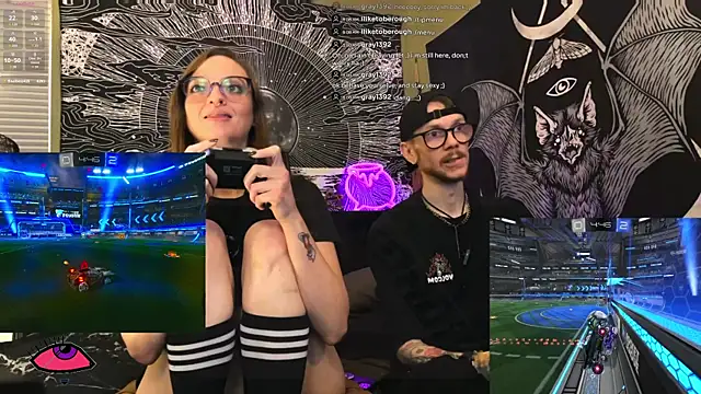 Show modela webzandkordz na web-kameri