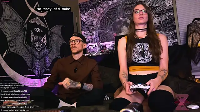 webzandkordz Шоу с уебкамера