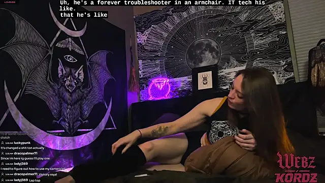 webzandkordz webcam show