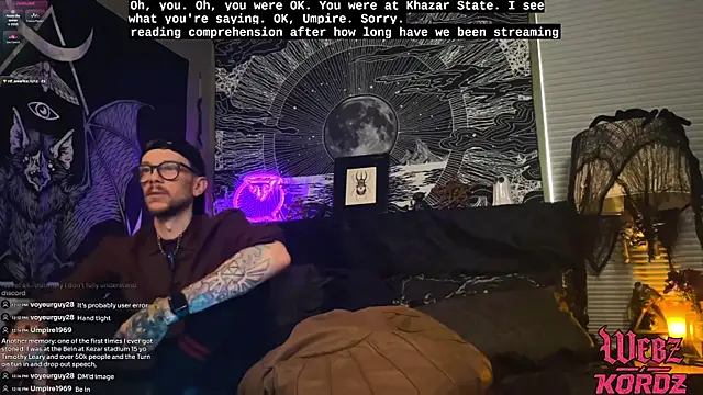 Show webcam de webzandkordz