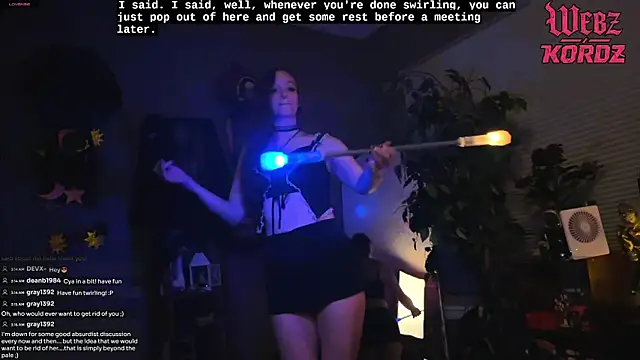 webzandkordz webcam show