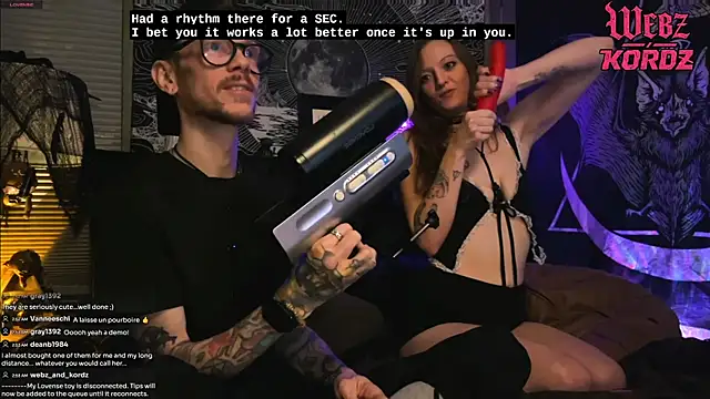 webzandkordz webkamerás műsora