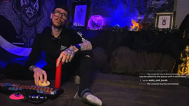 webzandkordz Шоу с уебкамера