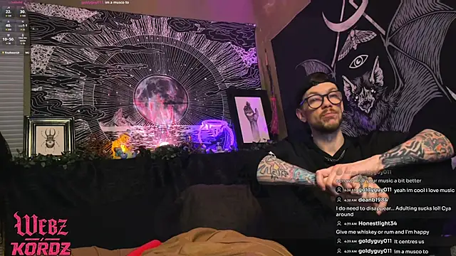 Show de webcam de webzandkordz