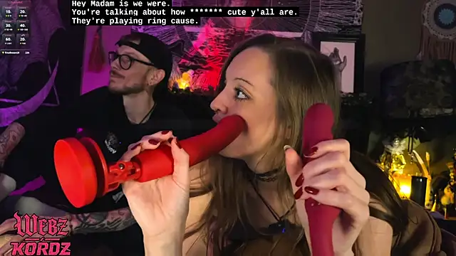 webzandkordz Adlı Modelin Web Kamerası Şovu