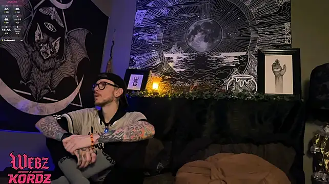 Show modela webzandkordz na web-kameri