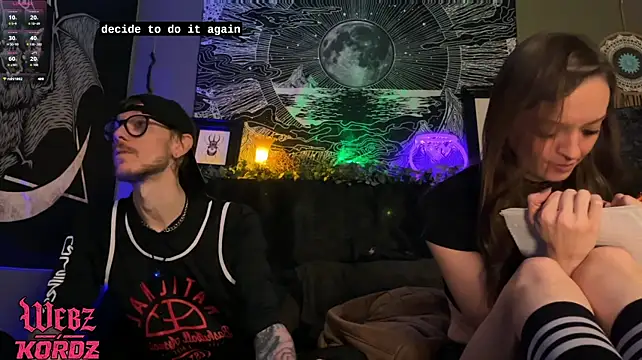 Show modela webzandkordz na web-kameri