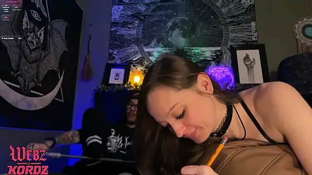 Show modela webzandkordz na web-kameri