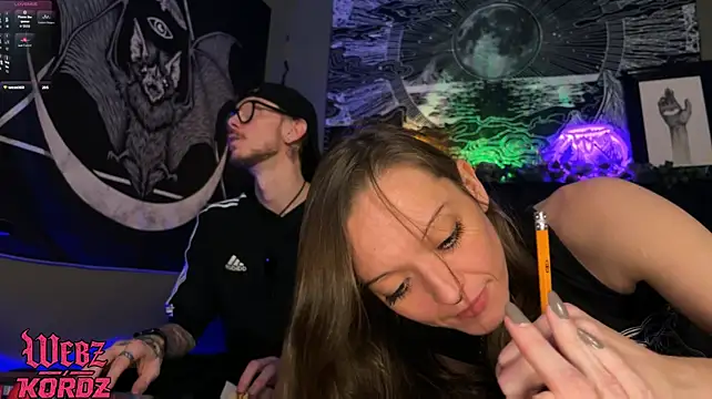 Show modela webzandkordz na web-kameri