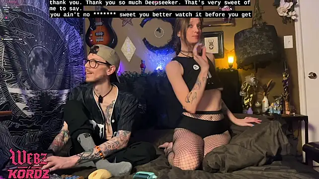Show modela webzandkordz na web-kameri