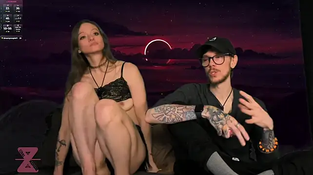 Show modela webzandkordz na web-kameri