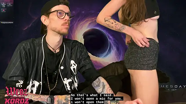 הופעת וובקאם של webzandkordz