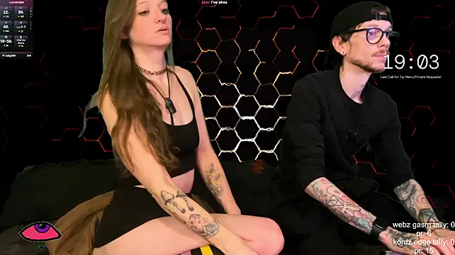Show de webzandkordz na webcam