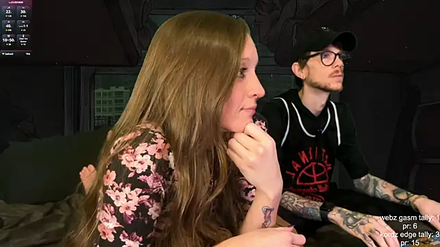 Show de webzandkordz na webcam
