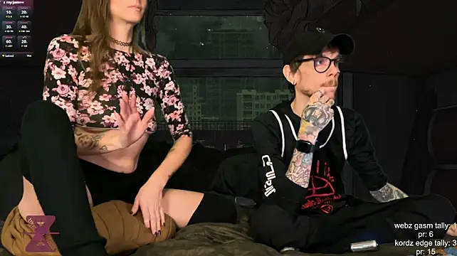 webzandkordz webcam show