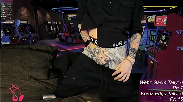 Show de webzandkordz na webcam