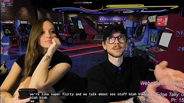 Show de webzandkordz na webcam