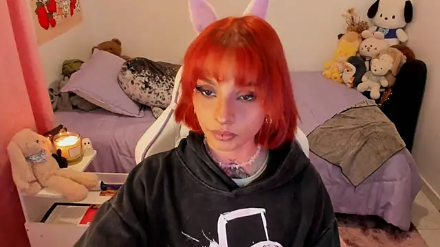 Show modela bunny_pao na web-kameri