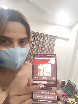 Sneha_18Years Show in webcam